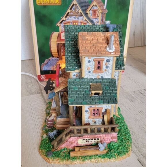 Lemax Menard Mill 2011 Village accessory Xmas office exclusive - Picture 11 of 11